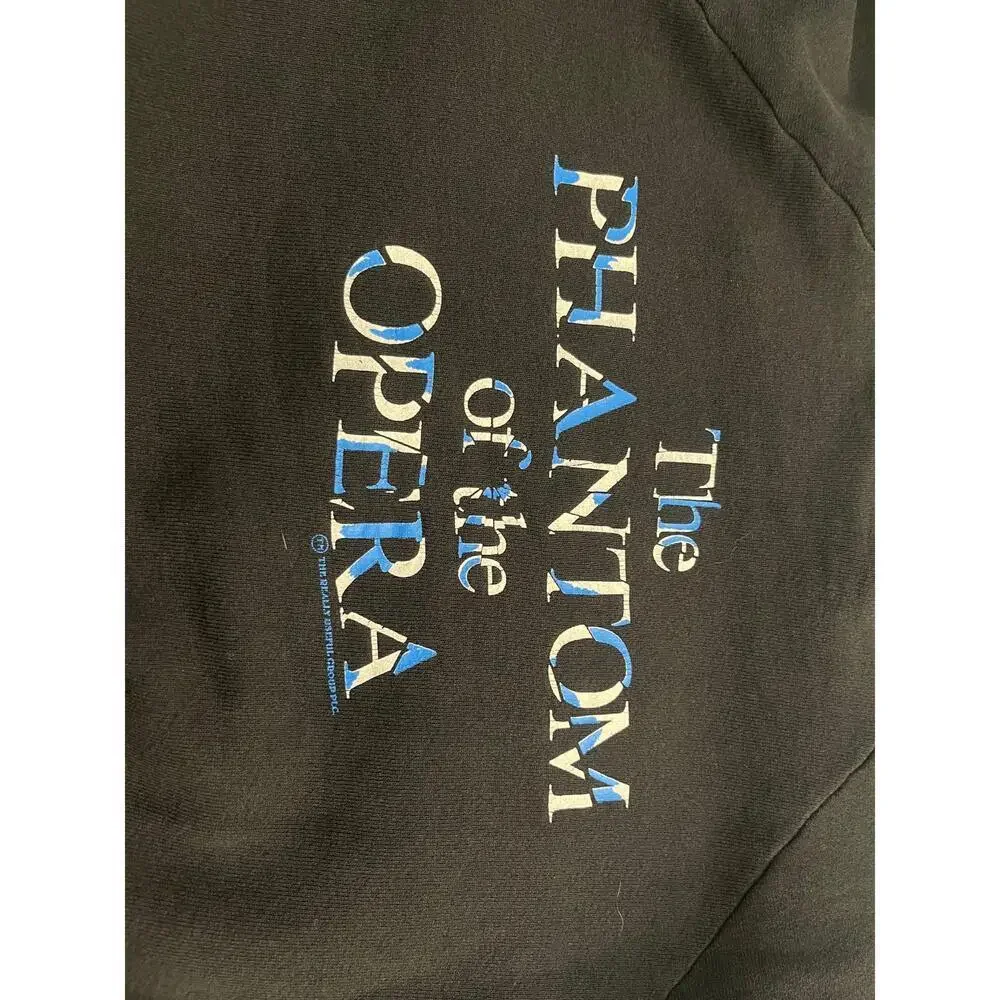 VTG 1986 PHANTOM OF THE OPERA MOVIE PROMO CREWNECK - Picture 5 of 8